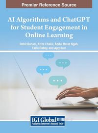 Produktbild: AI Algorithms and ChatGPT for Student Engagement in Online Learning