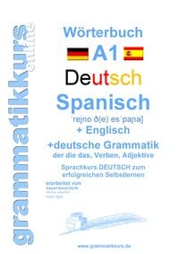 Produktbild: W&ouml;rterbuch Deutsch - Spanisch - Englisch A1