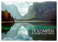 Produktbild: Dolomiten - Rundreise um Drei Zinnen (Wandkalender 2027 DIN A3 quer), CALVENDO Monatskalender