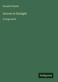 Produktbild: Sorrow in Sunlight