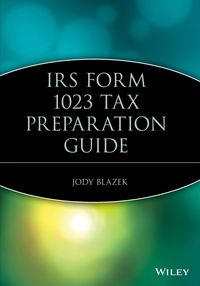Produktbild: IRS Form 1023 Tax Preparation Guide