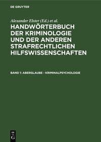 Produktbild: Aberglaube - Kriminalpsychologie