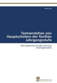 Produktbild: Textverstehen von Hauptsch&uuml;lern der f&uuml;nften Jahrgangsstufe