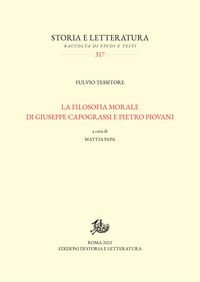 Produktbild: La filosofia morale di Giuseppe Capograssi e Pietro Piovani