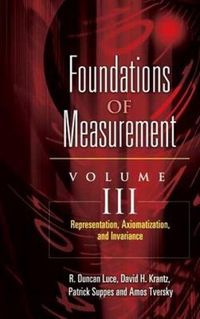 Produktbild: Foundations of Measurement Volume III