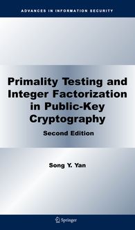 Produktbild: Primality Testing and Integer Factorization in Public-Key Cryptography