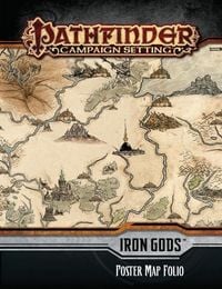 Produktbild: Pathfinder Campaign Setting: Iron Gods Poster Map Folio