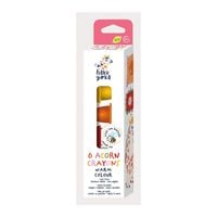 Produktbild: HAKUYOKA - Wachsmalkreide Eichel gelb-rot