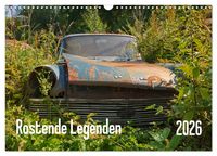 Produktbild: Rostende Legenden (Wandkalender 2026 DIN A3 quer), CALVENDO Monatskalender