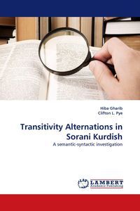 Produktbild: Transitivity Alternations in Sorani Kurdish
