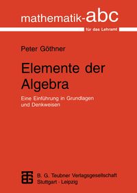 Produktbild: Elemente der Algebra