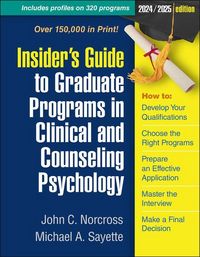 Produktbild: Insider's Guide to Graduate Programs in Clinical and Counseling Psychology
