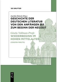 Produktbild: Wiederbeginn volkssprachiger Schriftlichkeit im hohen Mittelalter