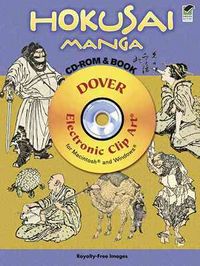 Produktbild: Hokusai Manga Cd-Rom & Bk Gold