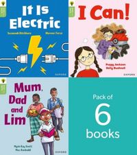 Produktbild: Oxford Reading Tree Green Sparks: level 1+ LEVEL 1+ PACK of 6