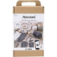 Produktbild: Creativ Company DIY Sets Macram&eacute; Starter Kreativ Set, Makramee, Kreativ Box