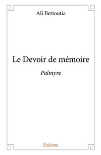 Produktbild: Le devoir de memoire