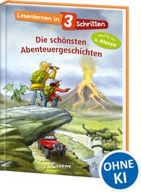 Produktbild: Lesenlernen in 3 Schritten - Die sch&ouml;nsten Abenteuergeschichten
