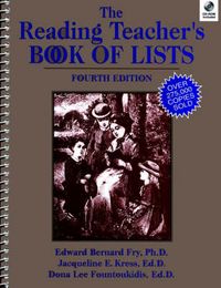 Produktbild: Reading Teachers Book of Lists, The:CD-ROM & Bk Pkg