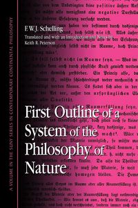 Produktbild: First Outline of a System of the Philosophy of Nature