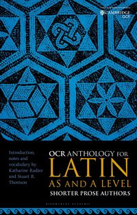 Produktbild: OCR Anthology for Latin AS and A Level Shorter Prose Authors