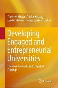 Produktbild: Developing Engaged and Entrepreneurial Universities