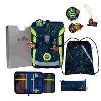 Produktbild: DerDieDas Schulranzen Set ErgoFlex Easy, Schulranzen Set, 5tlg, Neon Crazy