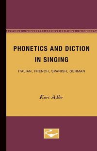 Produktbild: Phonetics and Diction in Singing