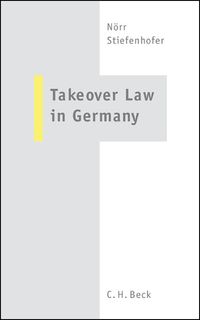 Produktbild: Takeover Law in Germany