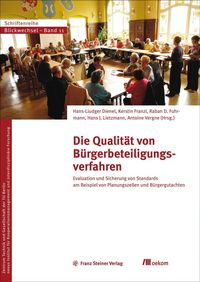 Produktbild: Die Qualit&auml;t von B&uuml;rgerbeteiligungsverfahren