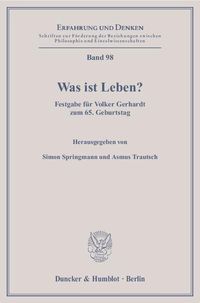 Produktbild: Was ist Leben?