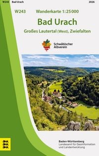Produktbild: W243 Wanderkarte 1:25 000 Bad Urach
