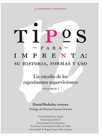 Produktbild: Tipos para imprenta