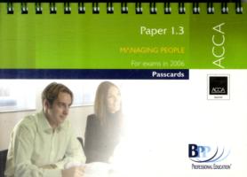 Produktbild: ACCA Paper 1.3 Managing People