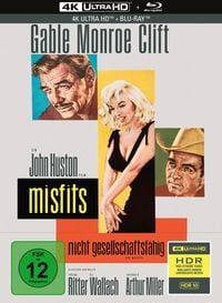 Bild vom Artikel Misfits - Nicht gesellschaftsfähig - 2-Disc Limited Collector's Edition im Mediabook  (4K Ultra HD) (+ Blu-ray) vom Autor Clark Gable