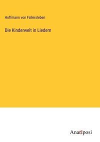 Produktbild: Die Kinderwelt in Liedern