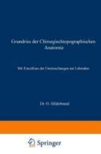 Produktbild: Grundriss der Chirurgischtopographischen Anatomie