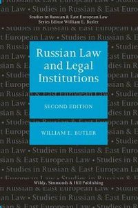 Produktbild: Butler, W: Russian Law and Legal Institutions