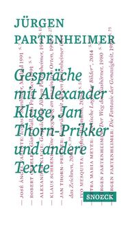 Bild vom Artikel Jürgen Partenheimer: Gespräche mit Alexander Kluge, Jan Thorn-Prikker und andere Texte vom Autor Jan Hoet