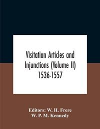 Produktbild: Visitation Articles And Injunctions (Volume Ii) 1536-1557