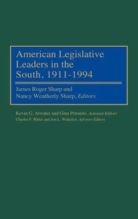 Produktbild: American Legislative Leaders in the South, 1911-1994