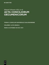 Produktbild: Actiones VIII-XVII. 18-31