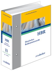 Produktbild: Hessisches Bedienstetenrecht - HBR