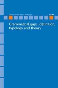 Produktbild: Grammatical gaps: definition, typology and theory
