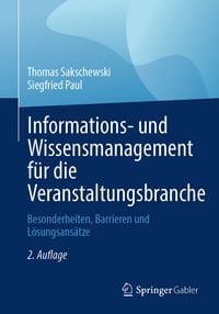 Produktbild: Informations- und Wissensmanagement f&uuml;r die Veranstaltungsbranche