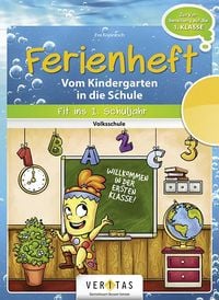 Produktbild: Ferienheft. Vom Kindergarten in die Schule. Lehrplan 2023