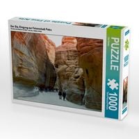 Produktbild: CALVENDO Puzzle Der Siq, Eingang zur Felsenstadt Petra | 1000 Teile Lege-Gr&ouml;&szlig;e 64x48cm Foto-Puzzle f&uuml;r gl&uuml;ckliche Stunden