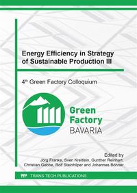 Produktbild: Energy Efficiency in Strategy of Sustainable Production III