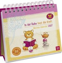 Produktbild: Postkartenkalender 2027: Om-Katze: In der Ruhe liegt die Kraft