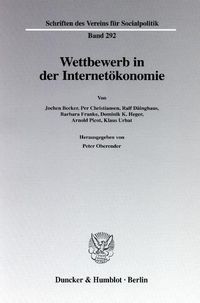 Produktbild: Wettbewerb in der Internet&ouml;konomie.